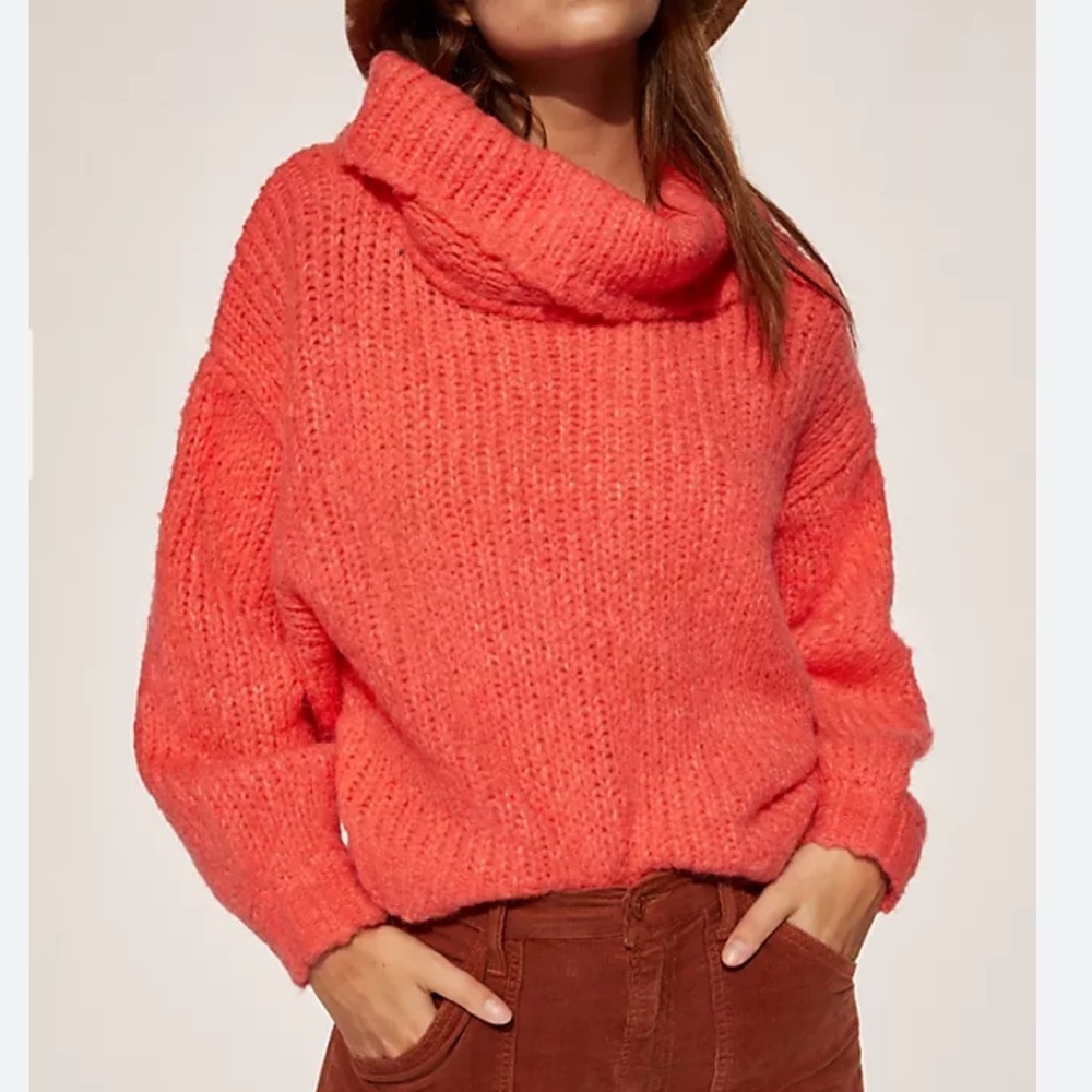 Pilcro Zamora Cowl Neck Sweater